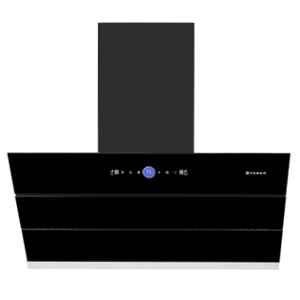 Faber Comet 1500m3/hr 90cm Black Heat Autoclean Wall Mounting Chimney, 325.0718.175