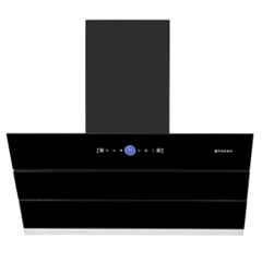 Faber Comet 1500m3/hr 90cm Black Heat Autoclean Wall Mounting Chimney, 325.0718.175