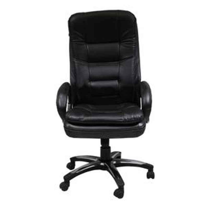 Divano Black Colour Modular Office Chair, DM59 (Pack of 2)