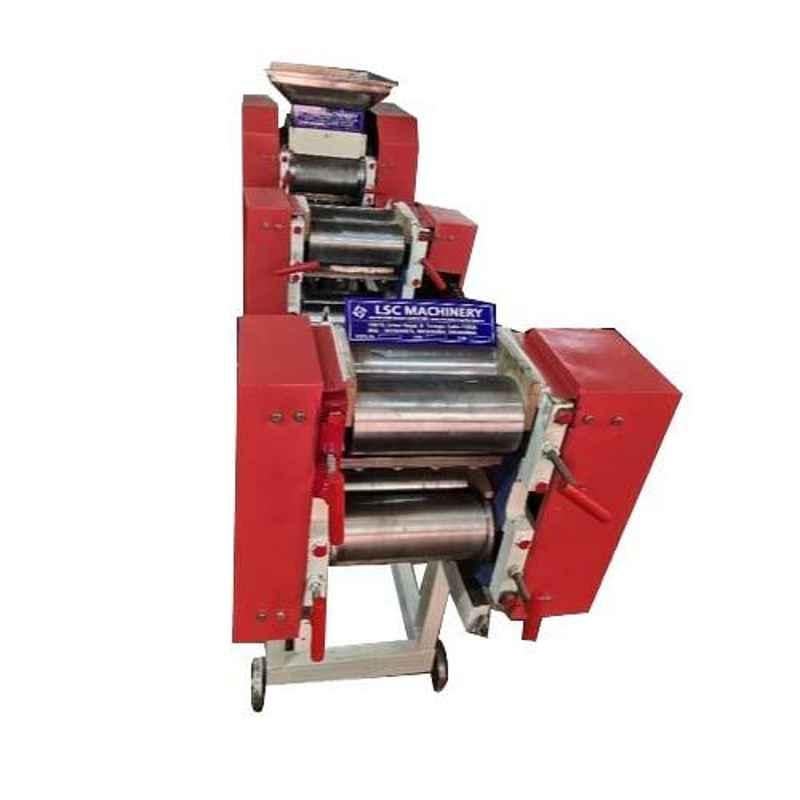 SS 3-Stage Automatic Noodles Making Machine, Capacity: 300