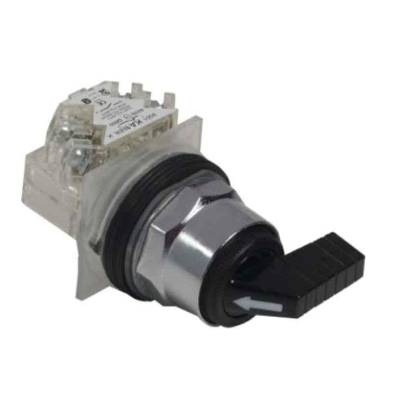 Schneider 30mm 10A 600 VAC 3 Position Selector Switch, 9001KS43FBH1