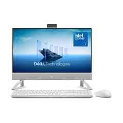 Dell EC24250 23.8 inch FHD White All-in-One Desktop with Intel Core 3 100U/8GB/DDR5/512GB/SSD/Windows 11 Home/5MP Camera Wireless Keyboard & Mouse