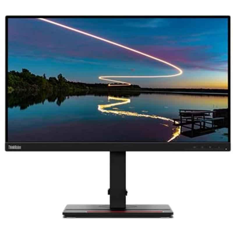 Lenovo ThinkVision T24M-20 23.8 inch FHD IPS Raven Black Edgeless LED Monitor, 62CDGAR6WW