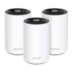 TP-Link Deco XE75 5400Mbps AXE5400 Tri Band Mesh Wi-Fi6 System Mesh Router (Pack of 3)