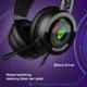 Redgear Cloak RGB Over Ear Wired Gaming Headphones with Microphone