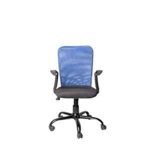 Valley Green Sigma Nylon Blue Medium Back Ergonomic Office Chair