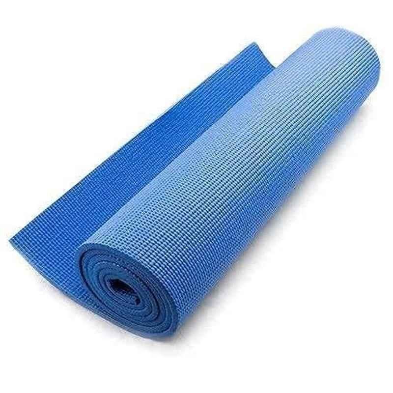 Forgesy 4mm PVC Foam Blue Non-Slip Yoga Mat