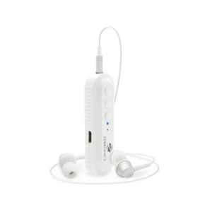 Zebronics White Sport Bluetooth 2 In 1 Earphone with Mic, ZEB-BE380T