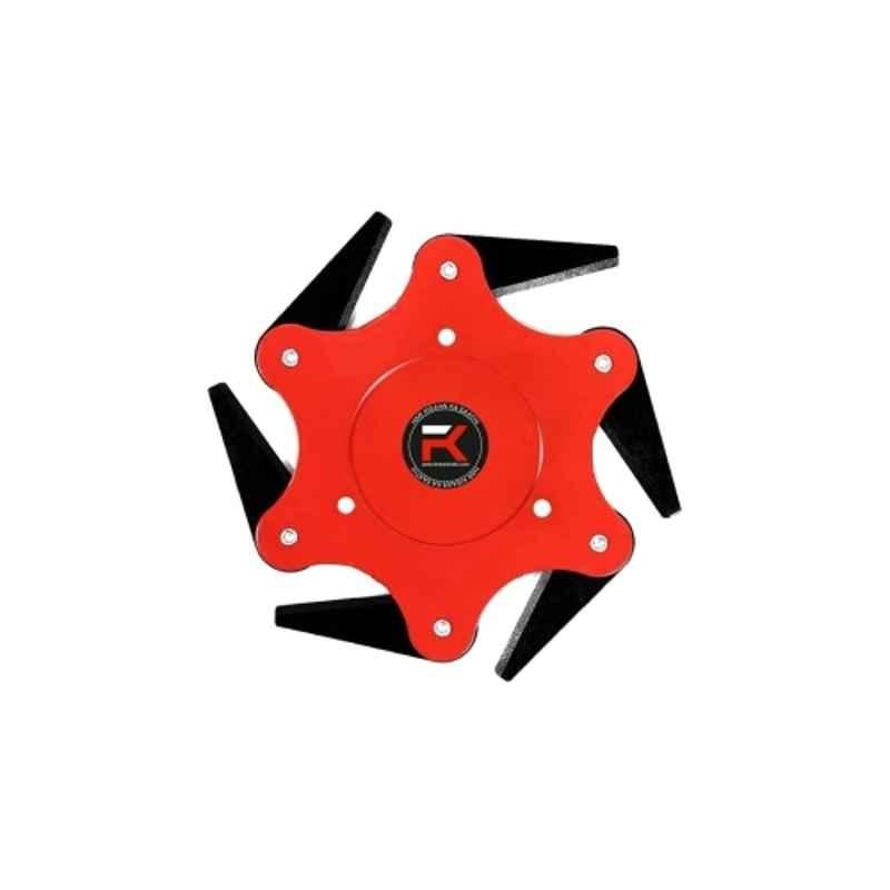 Fenton Krishi Universal Heavy Duty 6 Teeth Blade for Any Type of Brush Cutter Used for Grass Trimming, Crop Cutting, Weed Cutting