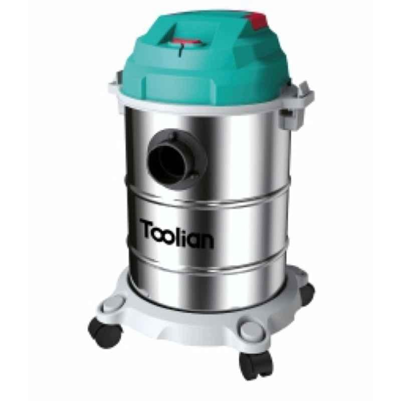 Toolian 1500W 20 Litre Stainless Steel Vacuum Cleaner, TP-VC-01