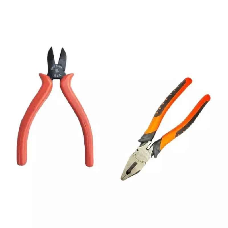 Sky Blue 2 Pcs 7.8 inch Groove Plier Combo, SBE_PLIER_COMBO_MOD_00738
