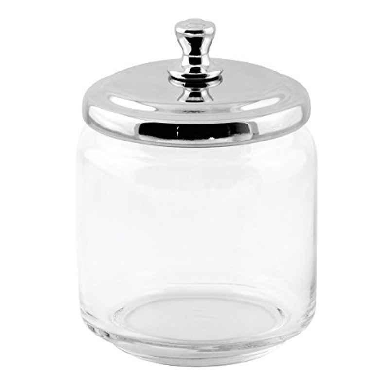 iDesign York 3.5x4.75inch Glass Apothecary Jar, 67774