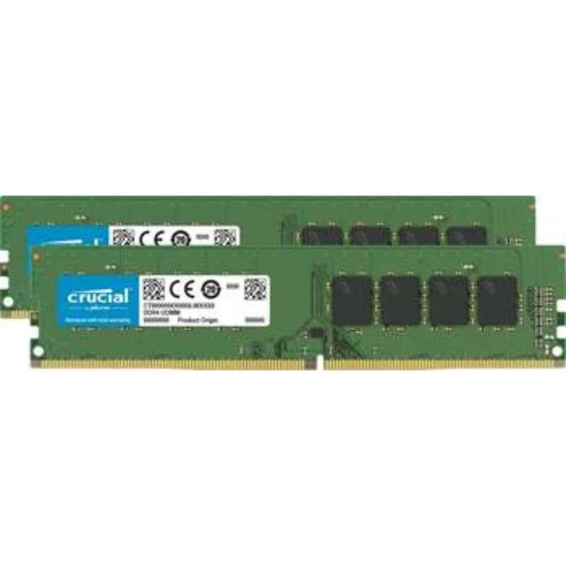 Crucial 64GB (2x32GB) DDR4 3200MHz RAM Kit, CT2K32G4DFD832A