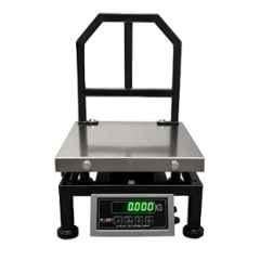 Monet 12x12 inch 50kg Stainless Steel Platform Weighing Scale with Dual Display & 2 Days Battery Backup
