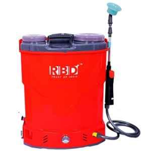RBD 18 Litre 12V 8Ah High Pressure Knapsack Battery Sprayer with 3 Nozzles