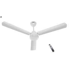 Airelec Gloria Stylo Glow 28W 350rpm 5 Star Pearl White 3 Blade BLDC Ceiling Fan with Remote & 2 Years Warranty, AIRCFH2-01, Sweep: 1200 mm (Pack of 2)
