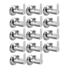 Fastgear Marc Stainless Steel Silver Chrome Finish Angle Valve, FG100 (Pack of 14)