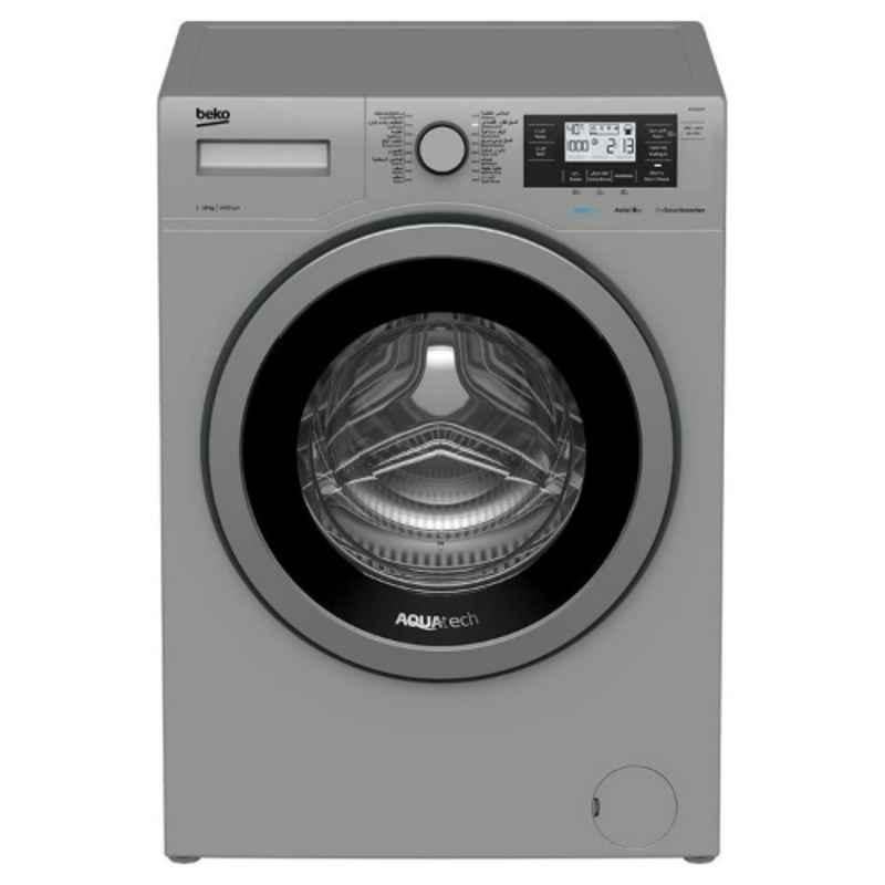 Beko 10kg Grey Front Load Washer, WTE1014S