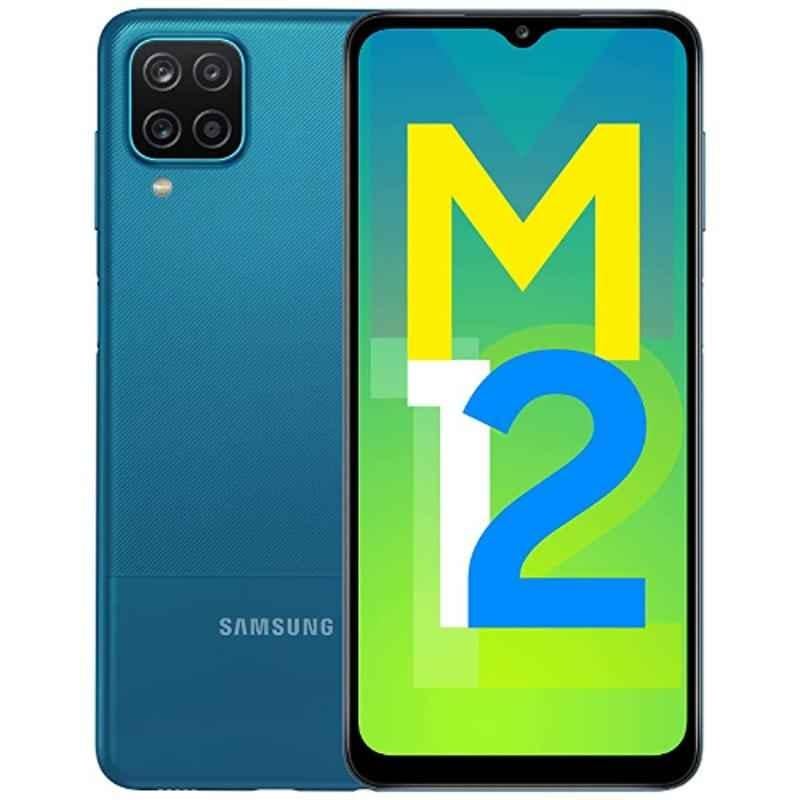 Samsung Galaxy M12 4GB/64GB 6.5 inch Blue Smartphone