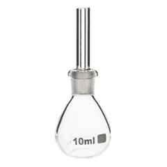 ABGIL 10ml Borosilicate Glass Specific Gravity Bottle with Capillary Bore IC Stopper, ABG874