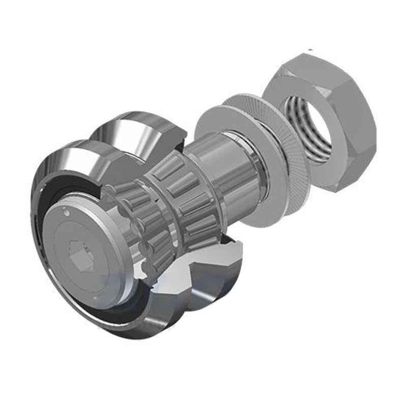 Nadella RKXR 90C Stud Type Tapered Cam Follower, 90x53 mm