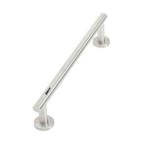 Simons Flexy 45cm Stainless Steel 304 Matt Silver Grab Bar for Bathroom & Toilet Safety Handle of Elderly People with 2 Legs, SM-FLX-45L-45