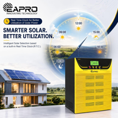 EAPRO Tron 5350VA 48V MPPT Pure Sine Wave Solar PCU, REN M1P650048SOLAR