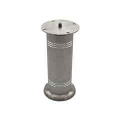 RAB 6 inch Stainless Steel Silver Sofa Leg, CD-50MM (Pack of 3)