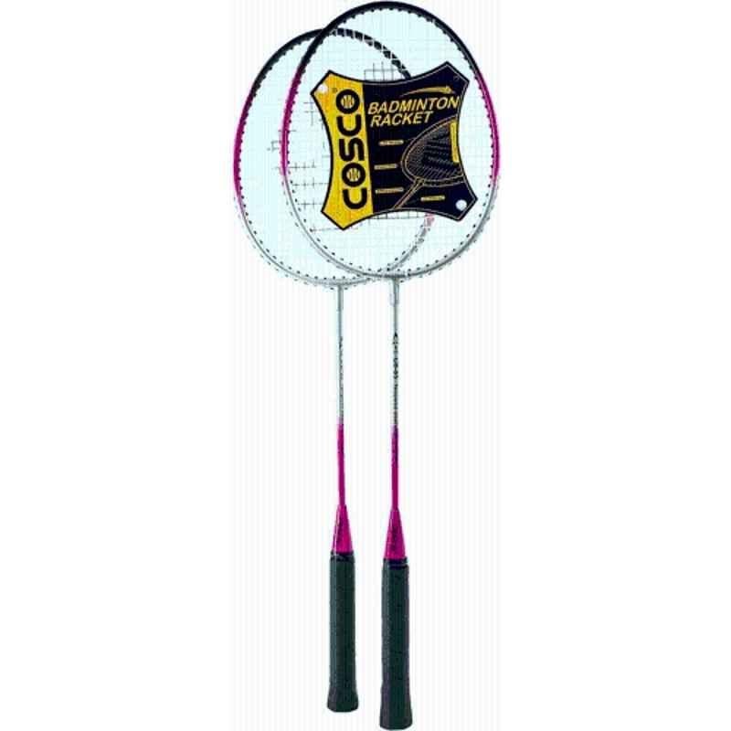 Cosco CB-85 190g Pink Strung Badminton Racquet (Pack of 2)