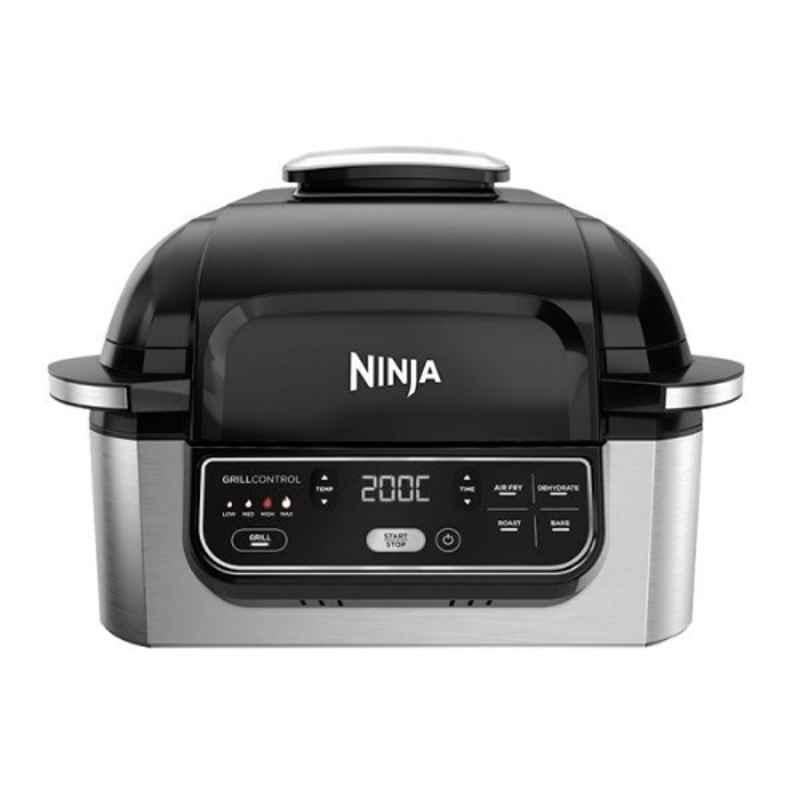 Ninja 1760W 5.7L Black Grill Air Fryer, AG301