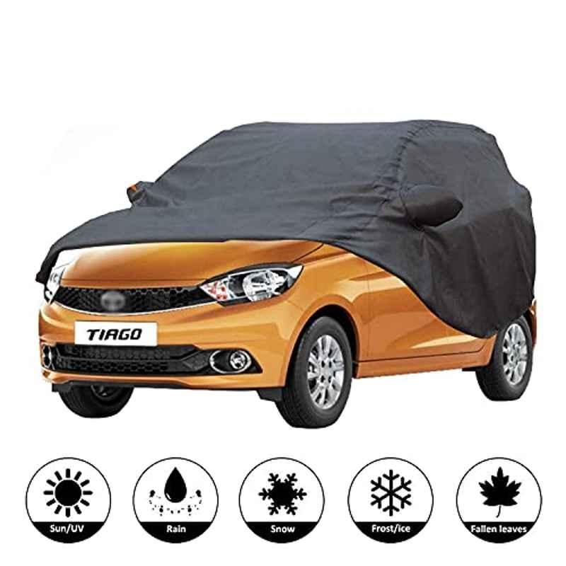 Buy AllExtreme Tt7004 Car Body Cover For Tata Tiago Custom Fit Dust Uv Heat  Resistant For Indoor Outdoor Suv Protection (grey With Mirror) Online At  Price ₹1998