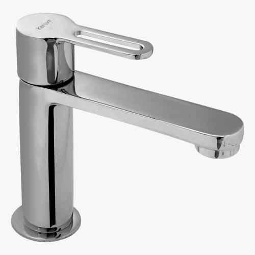 Buy Kerovit Curve Silver Chrome Finish Pillar Tap, KB1711001 Online At Price ₹1699