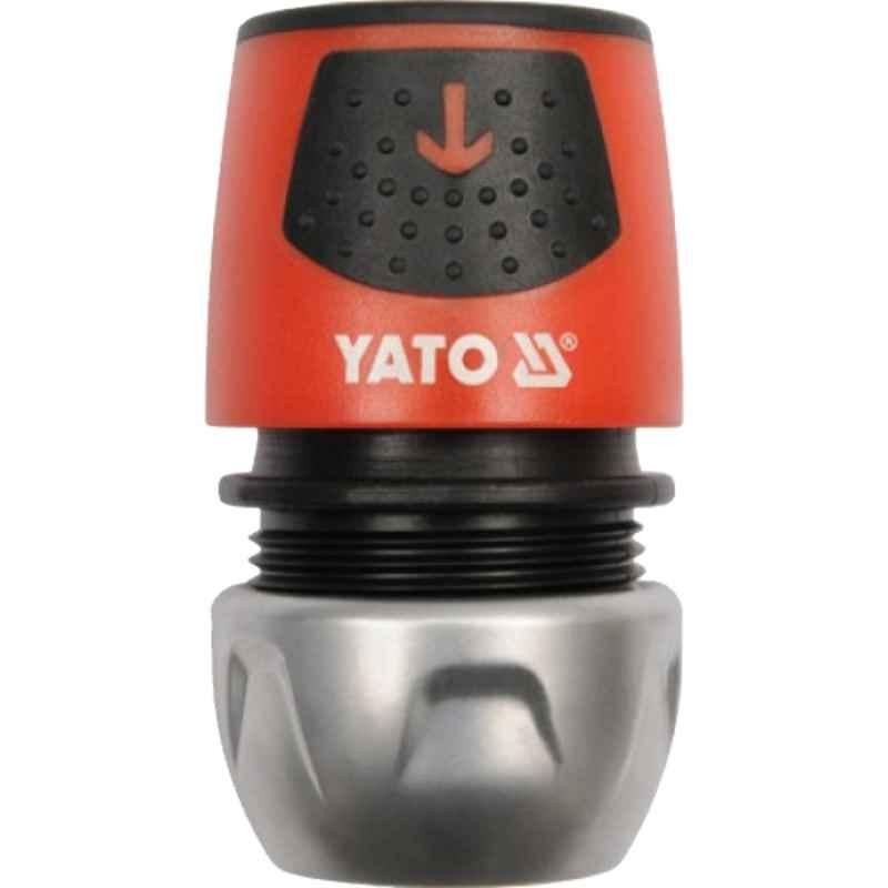 Yato 1/2-5/8 inch ABS Aluminum Hose Connector, YT-8931