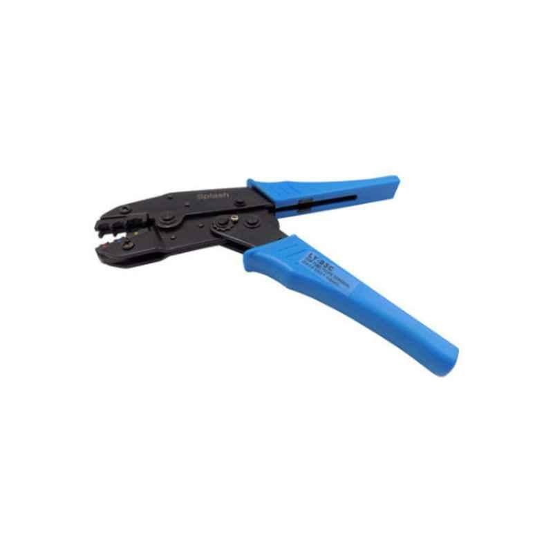 Generic 230mm Metal Black & Blue Ratchet Crimping Plier