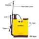 Neptune 16 Litre Yellow Knapsack Hand Operated Garden Sprayer, NF-11Y