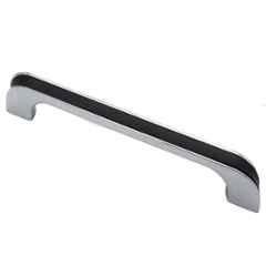 RAB 8 inch ABS Black Drawer Pull Handle, 1009 (Pack of 3)