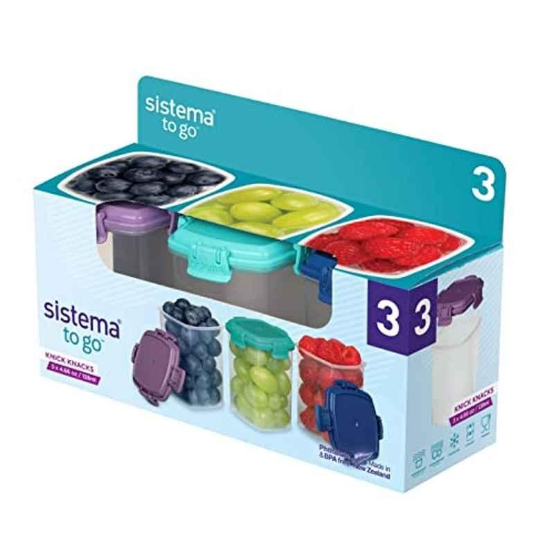 Sistema 138ml Knick Knack, 21128ZS (Pack of 3)
