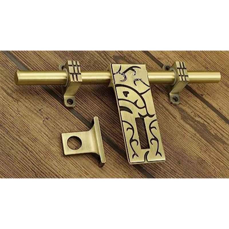 Jovial 10 inch 16mm Zinc Alloy Antique Brass Single Door Aldrop, Aldrop-1128