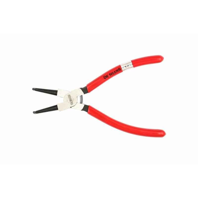 De Neers 125mm DN11442/5 Professional Bent Internal Circlip Plier, Capacity: 8-25 mm