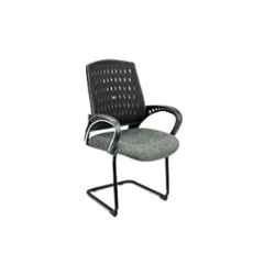 Paradise 52x50x73cm Mild Steel Black Medium Back Visitor Chair, PME-5110