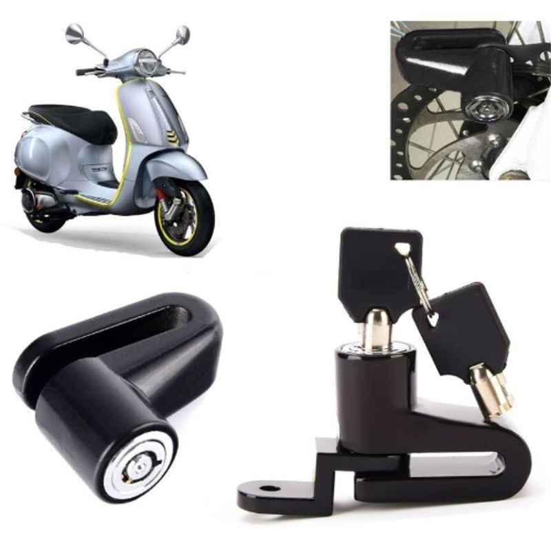 Auto Pearl Steel Heavy Duty Anti Theft Disc Brake Lock for Elettrica BS6, Lock_725