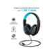 Ptron Soundster Arcade Black & Blue Wireless Headphones