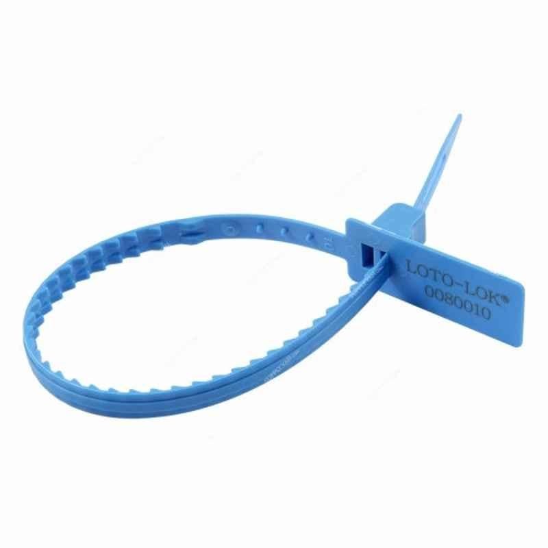 Loto-Lok 340mm Polypropylene Royal Blue Security Seal, PS-R2-RB340 (Pack of 50)