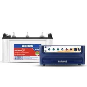 Luminous Power Sine 800 700VA 12V Pure Sine Wave Inverter & Red Charge RC18000ST PRO 150Ah Battery Combo