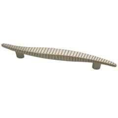 RAB 160mm Zinc Satin Finish Drawer Pull Handle, N1104 (Pack of 3)