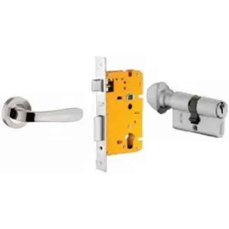 Dorset ML Series Pontus 70mm Stainless Steel Door Handle Lock Set with Knob & Key, ML PU OR