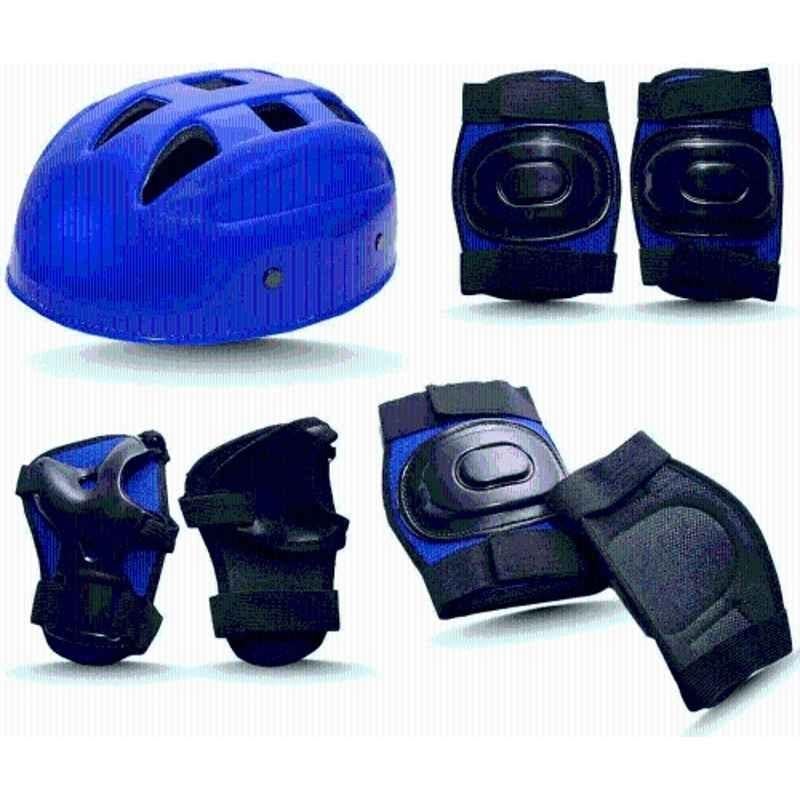 STYRKR Plastic & EVA Foam Royal Skating Kit for Kids (5-14 Years) | Cycling Safety Kit | Knee, Elbow, Skating KitKIT-1109