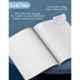 Target Publications Regular 72 Pages Brown Ruled Notebook with Gap (Pack of 9)