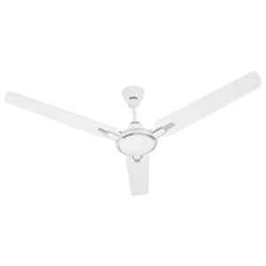 Usha Racer Chrome 50W 1 Star Rich White Ceiling Fan, Sweep: 1200 mm