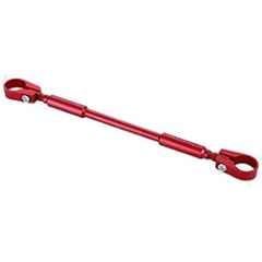 AOW Handlebar Cross Bar Steering Wheel Strength Lever Bar (Red) for Hero Splendor NXG